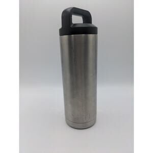 Yeti Rambler 18oz Bottle - Stainless Steel with NO Chug Cap
